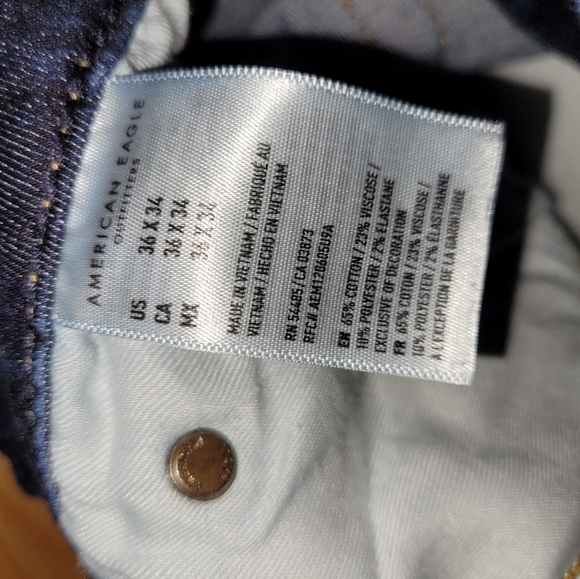 New Without Tags.  Mens Express Low Rise Boot Cut Jeans 36 x 33. - Picture 4 of 4